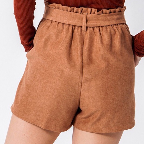 NWT Cinnamon Paper Bag Shorts - Picture 4 of 5